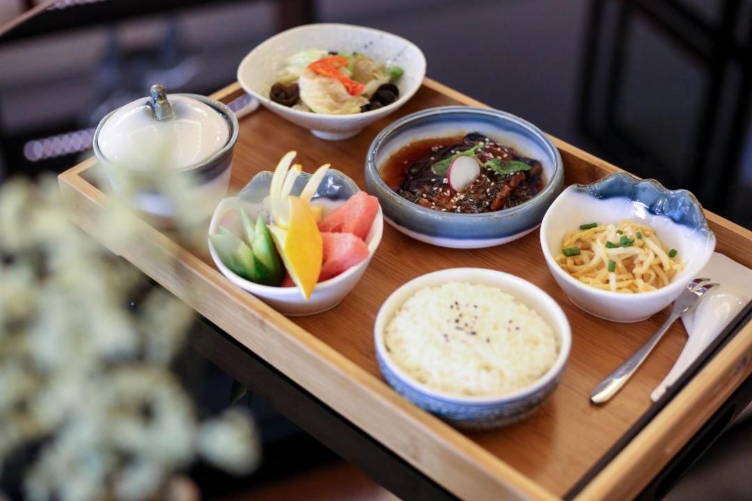 Ssaw Boutique Hotel Ningbo Cbd Ngoại thất bức ảnh