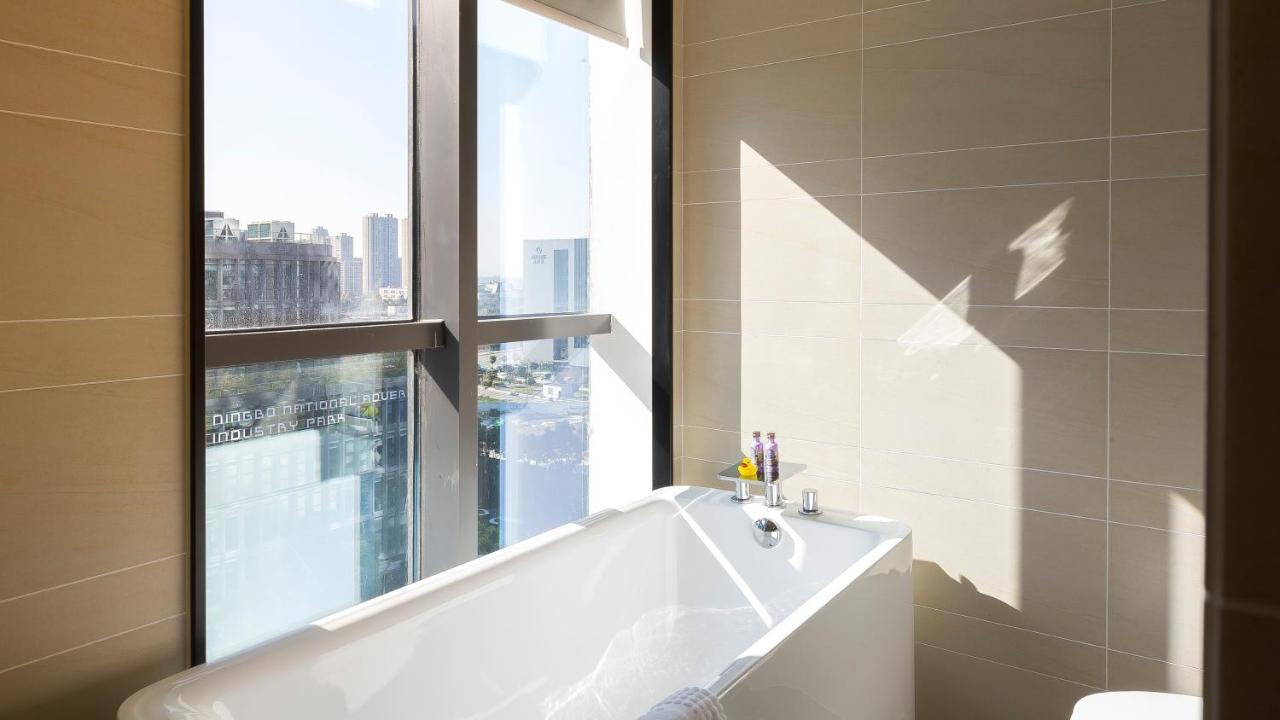Ssaw Boutique Hotel Ningbo Cbd Ngoại thất bức ảnh
